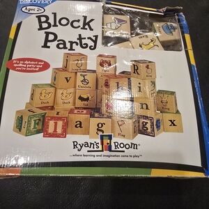 Ryan's Room Block Party Alphabet Blocks